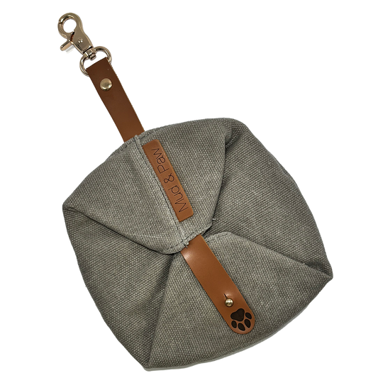 Wax Canvas Travel Bowl