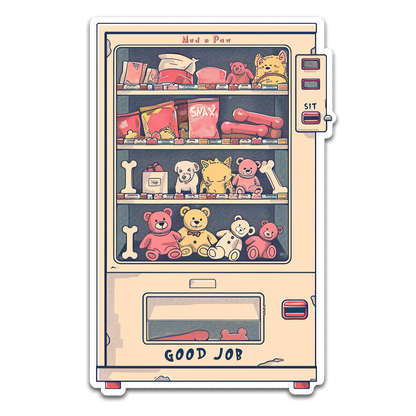 Treat Machine Sticker