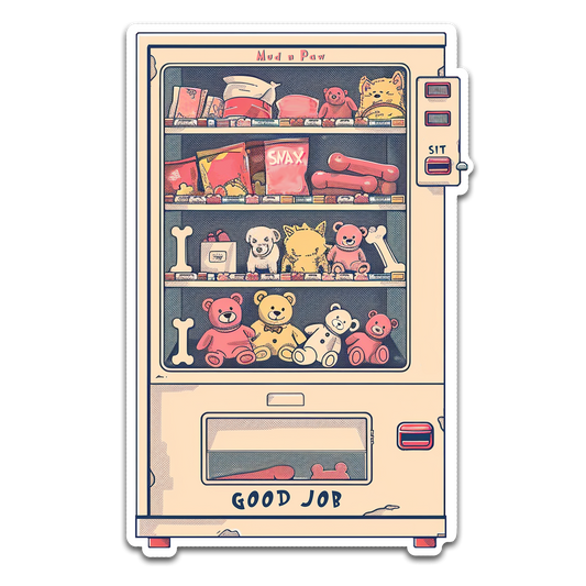 Treat Machine Sticker