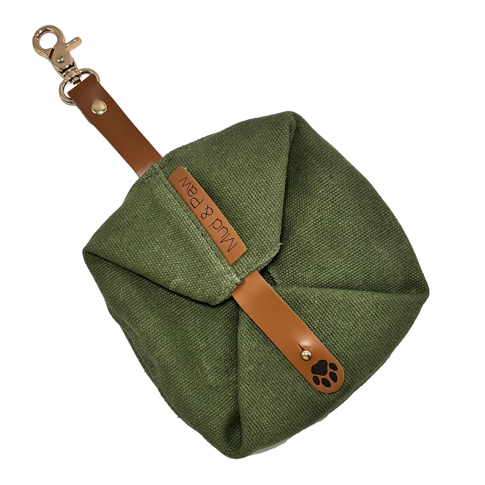 Wax Canvas Travel Bowl